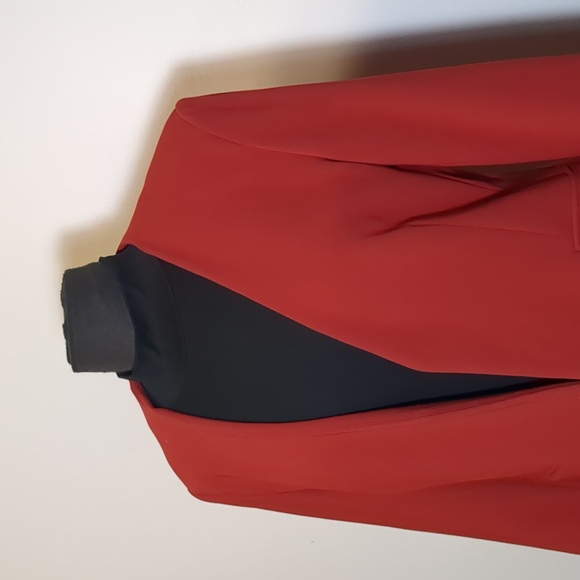 Theory Lindrayia Admiral Open Front Fashion Jacket Blazer Size 12 - Picture 5 of 10